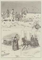 Siberië in de Winter